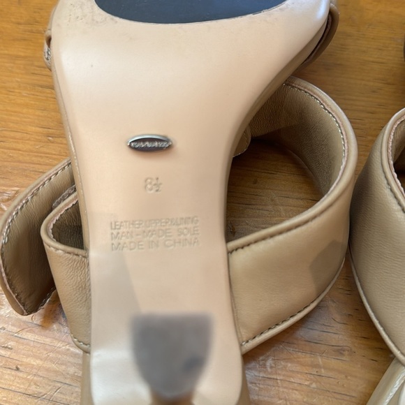 Tony Bianco Bounty Mule in Honey Sheep Nappa - Picture 7 of 11